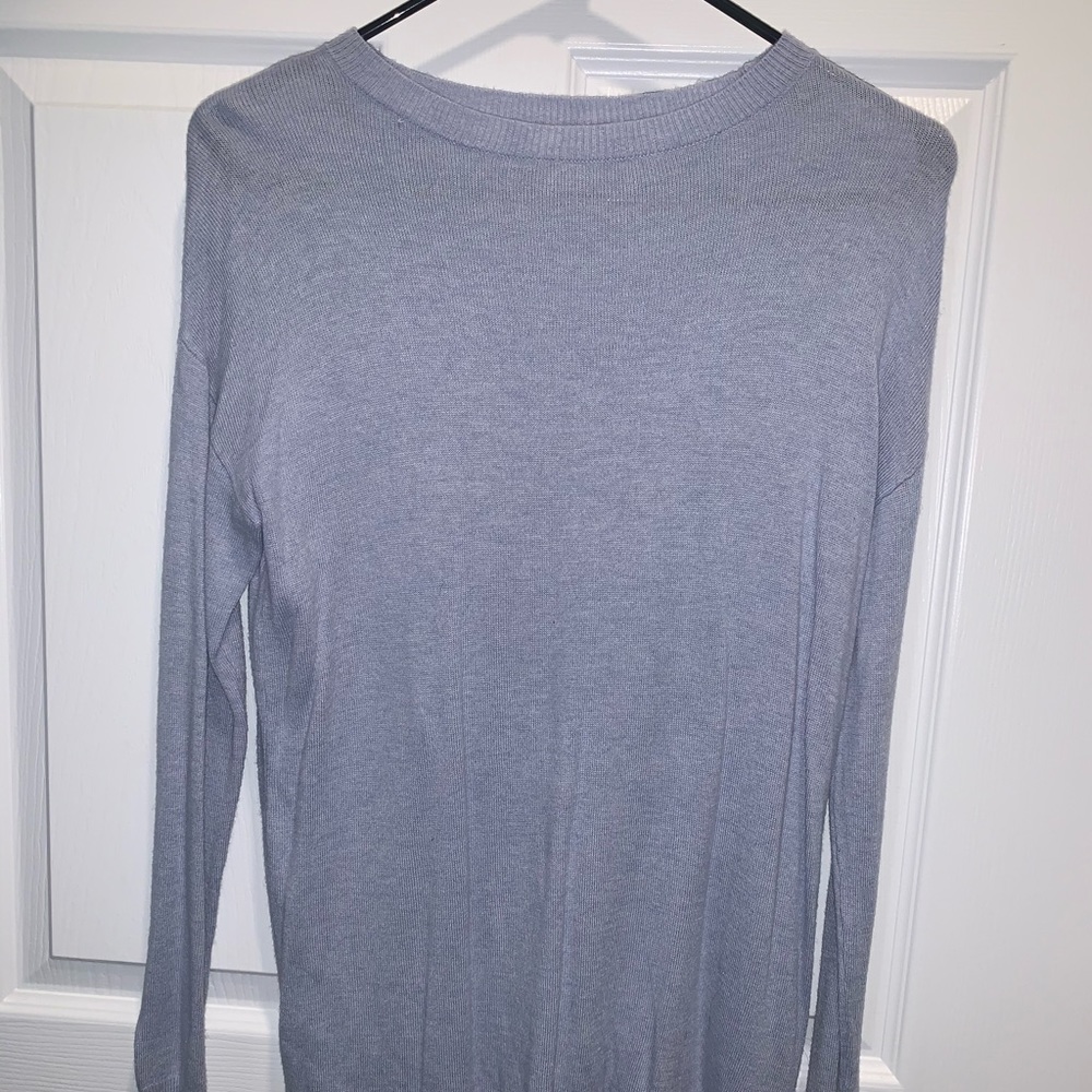 Brand new without tags powder blue sweater